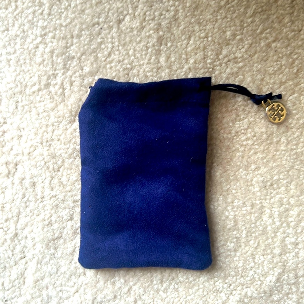 Tory Burch jewelry pouch .